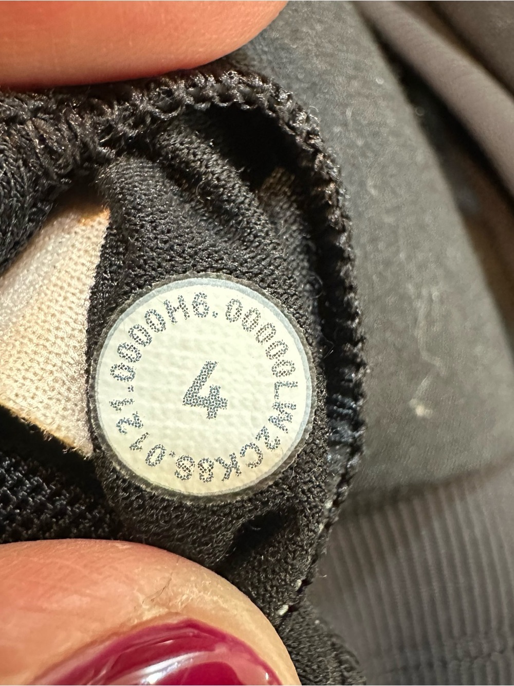 Lululemon Energy Bra Ribbed High Neck Long Line Black Size 4 - Picture 10 of 11